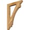 Ekena Millwork Imperial Slat Rough Sawn Bracket, Western Red Cedar, 4"W x 30"D x 42"H BKT04X30X42IMP06RWR - alternate 1